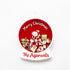 Family Christmas Shaker Ornament - Family of 3